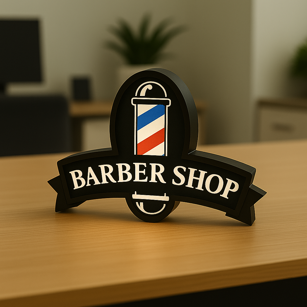 Letrero NFC BarberShop Brandtag pro